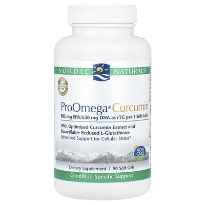 Пробиотик Nordic Naturals ProOmega® Curcumin 90 капсул
