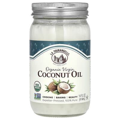 Organic Virgin Coconut Oil, 14 fl oz (414 ml)