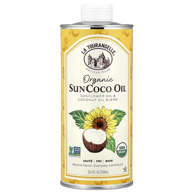 Органическое масло SunCoco, 25.4 fl oz (750 ml)