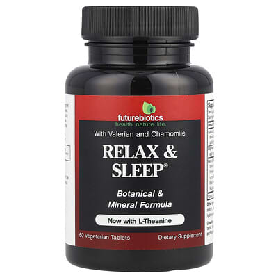Relax & Sleep® с L-Theanine, 60 вегетарианских таблеток