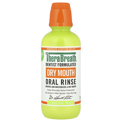 Dry Mouth Oral Rinse, Tingling Mint, 16 fl oz (473 ml)