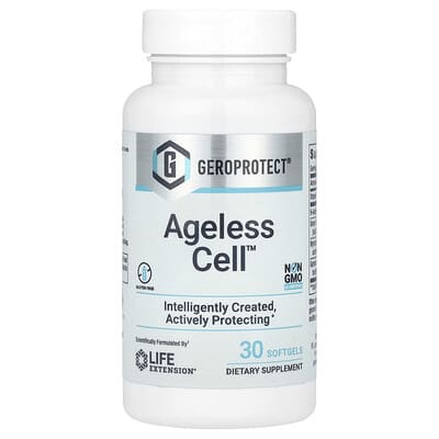 Life Extension GEROPROTECT Ageless Cell, 30 мягких капсул