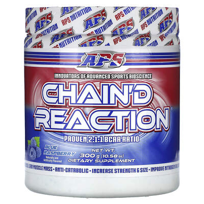 APS Chain'd Reaction, Blue Raspberry, 10.58 oz (300 g)