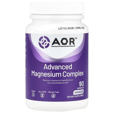 Advanced Orthomolecular Research AOR Advanced Magnesium Complex, 90 капсул