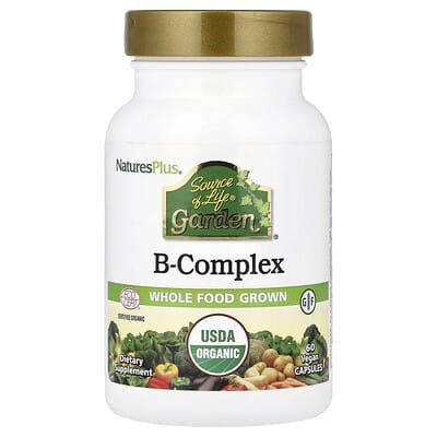 Source of Life® Garden, B-Complex, 60 веганских капсул