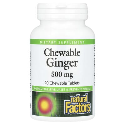 Chewable Ginger, 90 Chewable Tablets