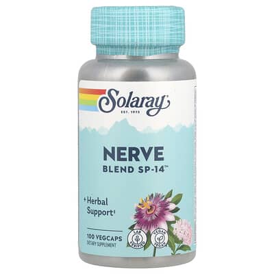 Solaray Nerve Blend SP-14™, 100 капсул
