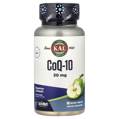 KAL CoQ-10 Green Apple 30 mg 90 микротаблеток
