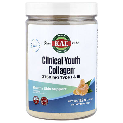 Clinical Youth Collagen™, Мандарин, 10.5 oz (298 g)