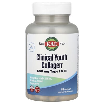 Clinical Youth Collagen™, 60 вегетарианских капсул