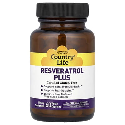 Resveratrol Plus, 60 веганских капсул