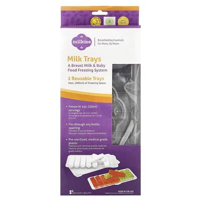 Milkies, Milk Trays, 2 многоразовых лотка