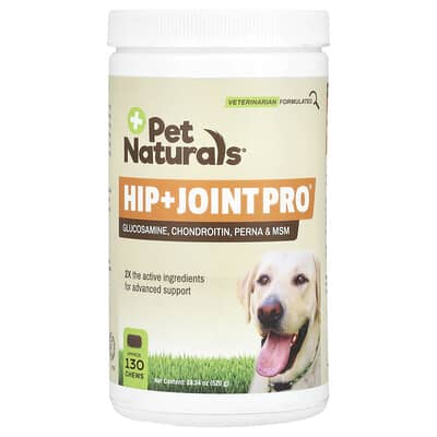 Hip + Joint Pro®, для собак, 130 жевательных таблеток, 18.34 oz (520 g)