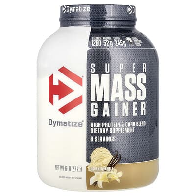 Super Mass Gainer™, ваниль, 6 lbs (2.7 kg)