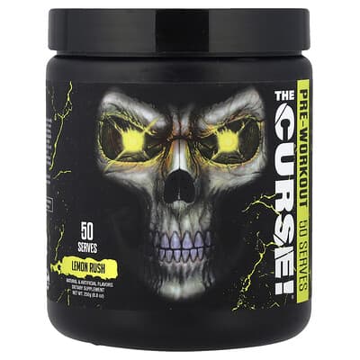 The Curse!®, предтренировочный комплекс, Lemon Rush, 8.8 oz (250 g)