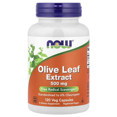 Olive Leaf Extract, 500 mg, 120 Veg Capsules