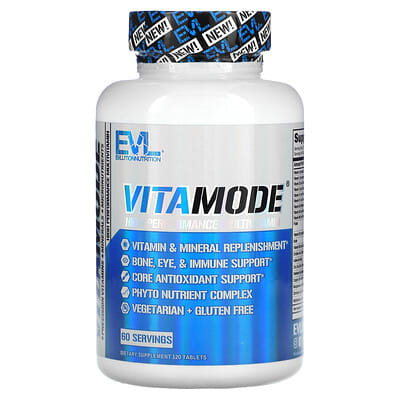 VitaMode®, высокоэффективная мультивитаминная добавка, 120 таблеток