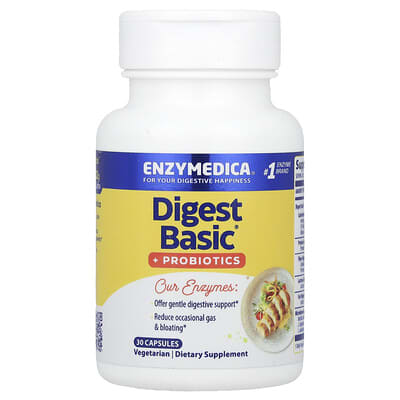 Digest Basic® + Probiotics, 30 капсул
