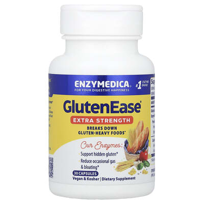 GlutenEase®, 30 капсул