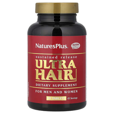 Ultra Hair®, For Men & Women, 90 Tablets
