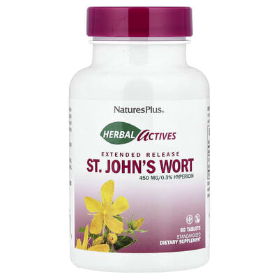 Herbal Actives, St. John's Wort, 450 mg, 60 Tablets