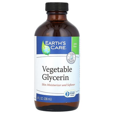 100% чистый растительный глицерин, 8 fl oz (236 ml)