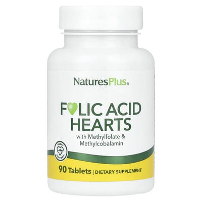 Folic Acid Hearts, 90 Tablets