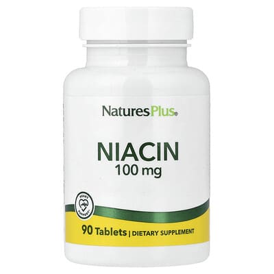 Niacin, 100 mg, 90 таблеток