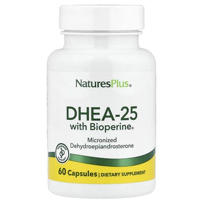 DHEA-25 с Bioperine®, 60 капсул