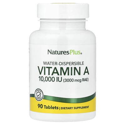 Water-Dispersible Vitamin A, 90 Tablets