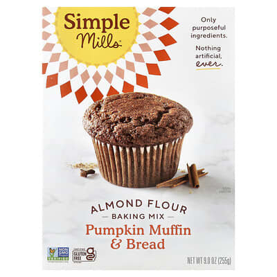 Смесь для выпечки из миндальной муки, Pumpkin Muffin & Bread, 9 oz (255 g)
