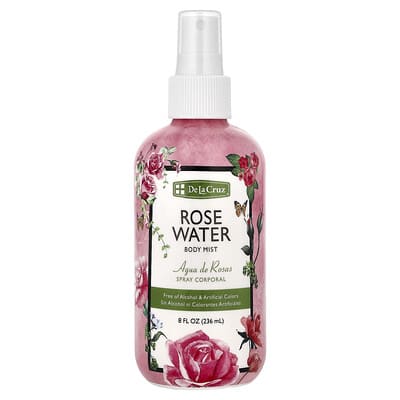 Спрей для тела Rose Water, 8 fl oz (236 ml)