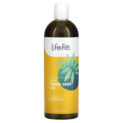 Чистое масло семян конопли, 16 fl oz (473 ml)