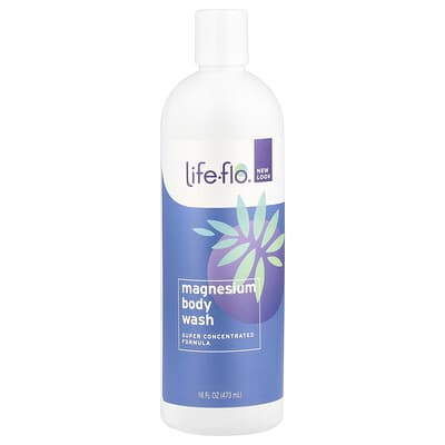Гель для душа с магнием, 16 fl oz (473 ml)
