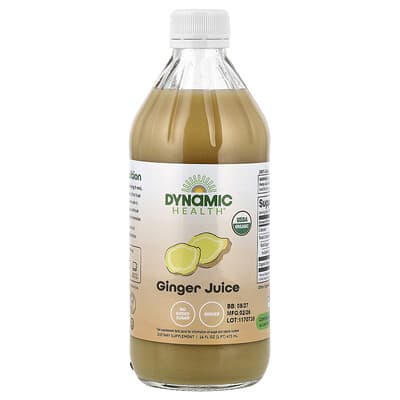 Имбирный сок, 16 fl oz (473 ml)
