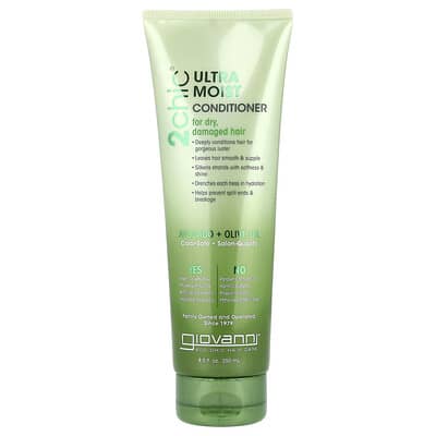 2chic®, Ultra Moist Conditioner, For Dry, Damaged Hair, Avocado + Olive Oil, 8.5 fl oz (250 ml)