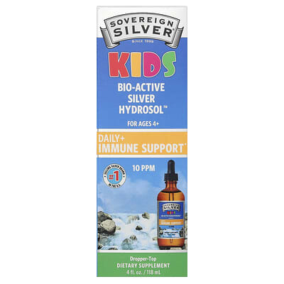 Kids Bio-Active Silver Hydrosol™, For Ages 4+, 4 fl oz (118 ml)