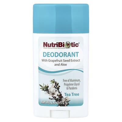 Deodorant, Tea Tree, 2.6 oz (75 g)