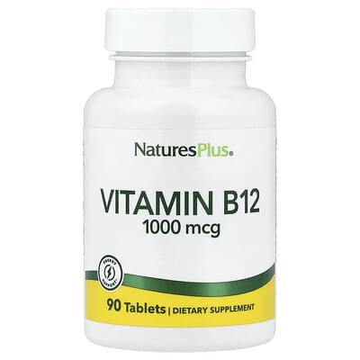 Vitamin B12, 1,000 mcg, 90 Tablets