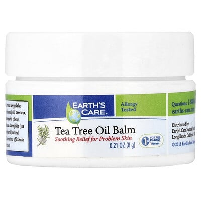 Tea Tree Oil Balm, 0.21 oz (6 g)