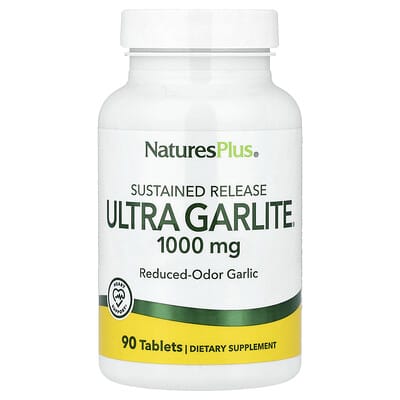 Sustained Release Ultra Garlite®, 1,000 mg, 90 Tablets