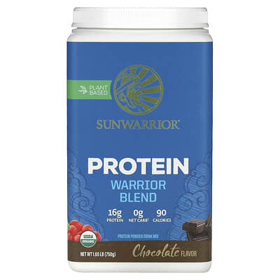 Warrior Blend, протеин, шоколад, 1.65 lb (750 g)