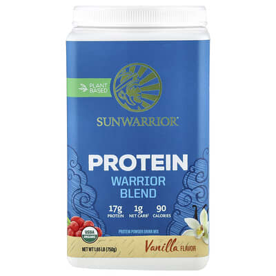 Warrior Blend, протеин, ваниль, 1.65 lb (750 g)