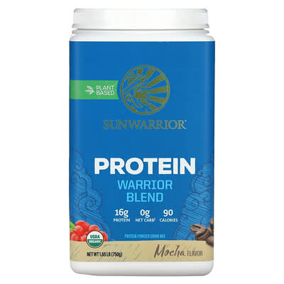 Warrior Blend, Protein, Mocha, 1.65 lb (750 g)