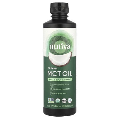 Organic MCT Oil, 16 fl oz (473 ml)