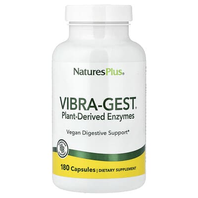 Vibra-Gest®, растительные ферменты, 180 Capsules
