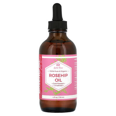 100% Pure & Organic Rosehip Oil, 4 fl oz (118 ml)
