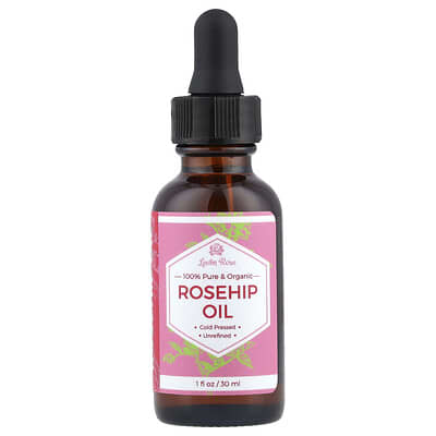100% Pure & Organic Rosehip Oil, 1 fl oz (30 ml)