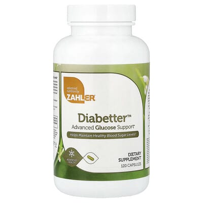 Diabetter™, Advanced Glucose Support, 120 капсул