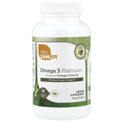 Omega 3 Platinum™, Advanced Omega 3 Fish Oil, 2,000 mg, 90 Softgels